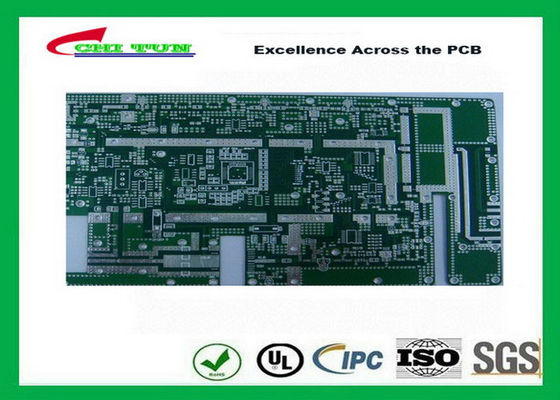 хорошее качество PCB 0.75mm бессвинцовое HASL DK3.5 DF0.0025 стороны двойника маски припоя зеленого цвета Taconicrf поставщиков