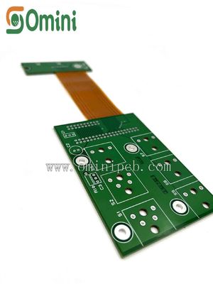 Electronic Control Module Rigid Flex Circuit Board FR4 Polymide Multilayer PCB