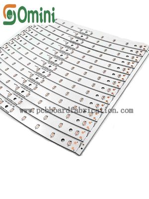 Metal Based 2 Layer Aluminum PCB For LED Lead Free HASL